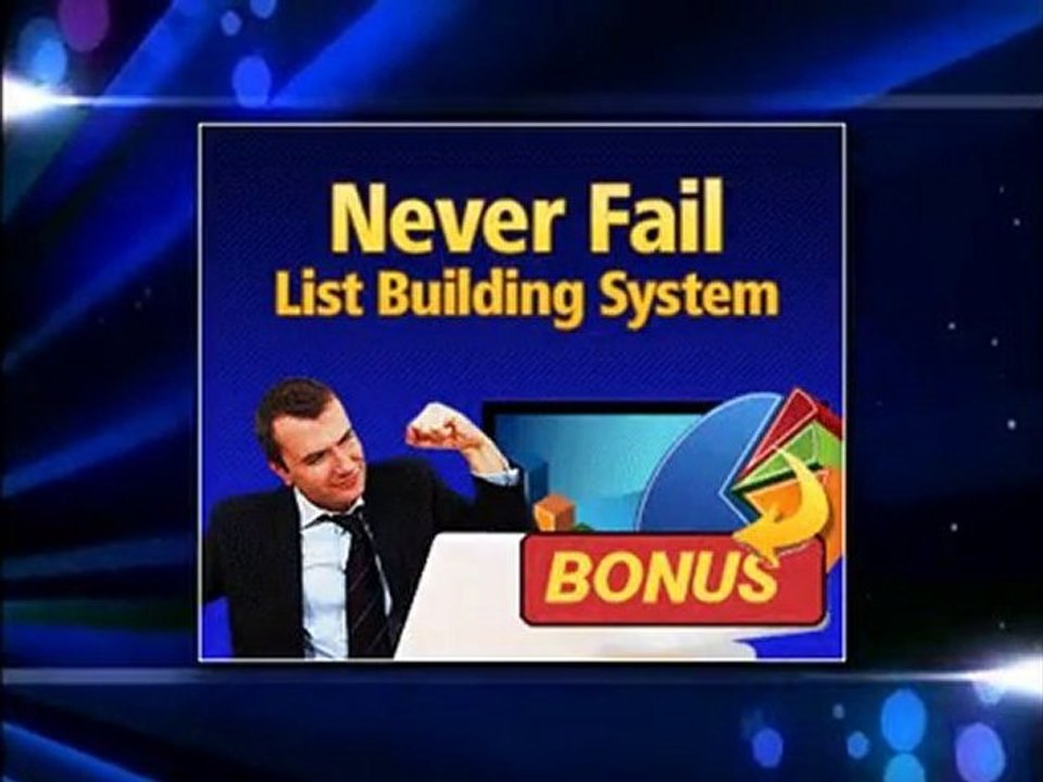 Never Fail List Building Bonus
