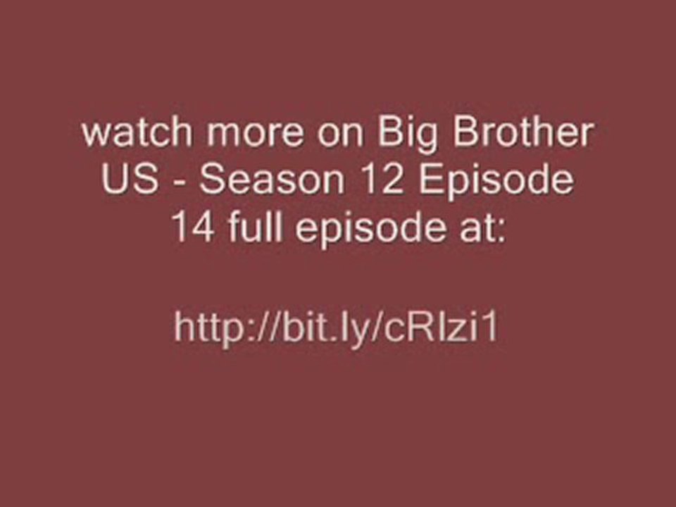 Big Brother US - Season 12 Episode 14