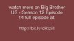 Watch Big Brother US - Season 12 Episode 14 Online Streaming