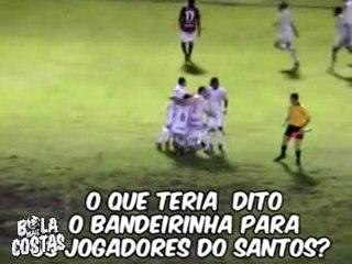 O que teria dito o bandeirinha