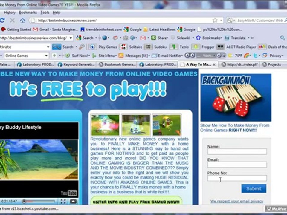 Video Games Jobs Online