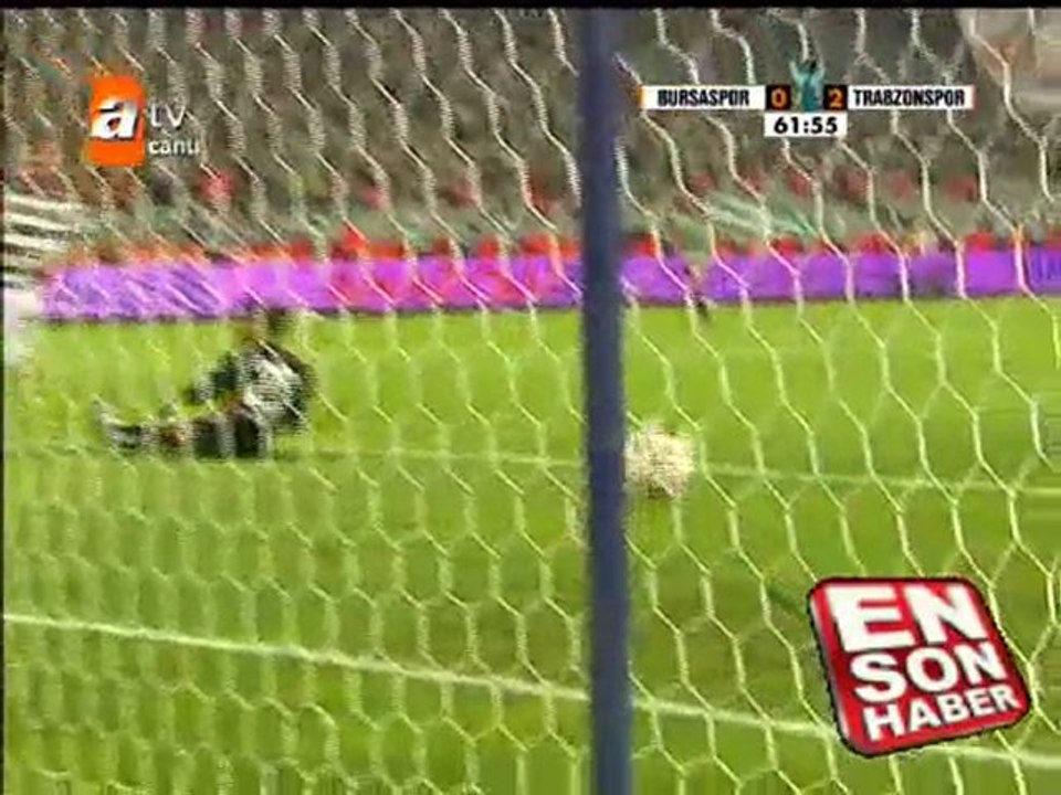 Süper Kupa Bursaspor-0 Trabzonspor-2 Gol Teofilo Video