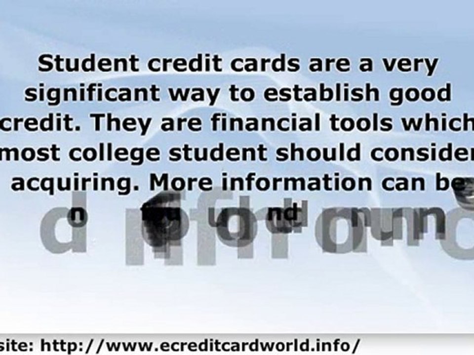 Ecreditcardworld.info Offers Great Student Credit Cards
