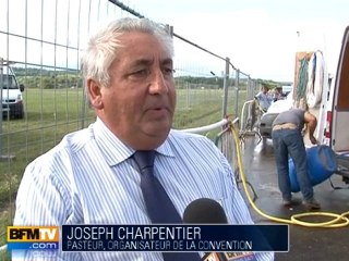 Rassemblement religieux des tsiganes à Chaumont