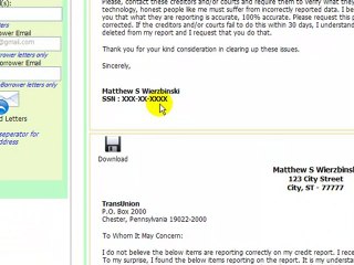 Free Credit Repair Software at CreditBlossom.com