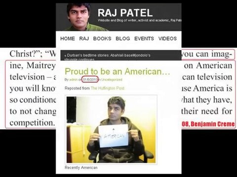 Raj Patel - Maitreya - The Antichrist - The Dajjal - Part 21