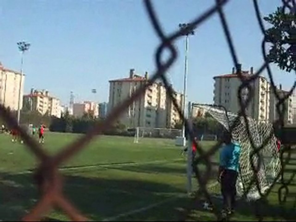 Antreman şut çalışması 2