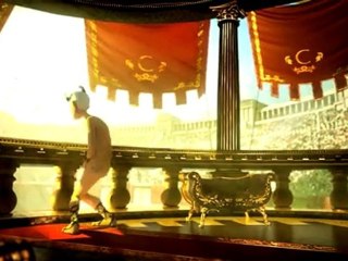 Lapins crétins,retour vers le passé, César