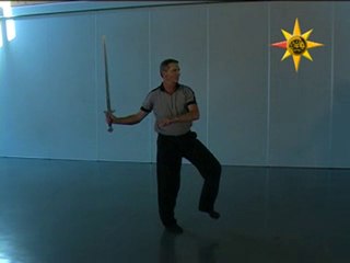 2ème Duan Extrait du dvd Epée Kunlun par Henri Mouthon
