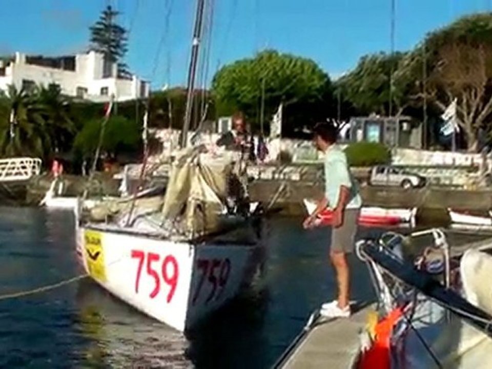 Milan Kolacek (759) arrive à Horta