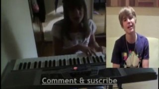 Samantha singing Justin Bieber's Baby mix - 2010