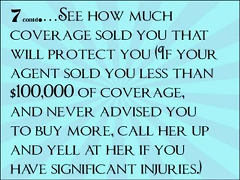 Tip 7: Settle Own Fairfax Accident Case - How Much Insuranc