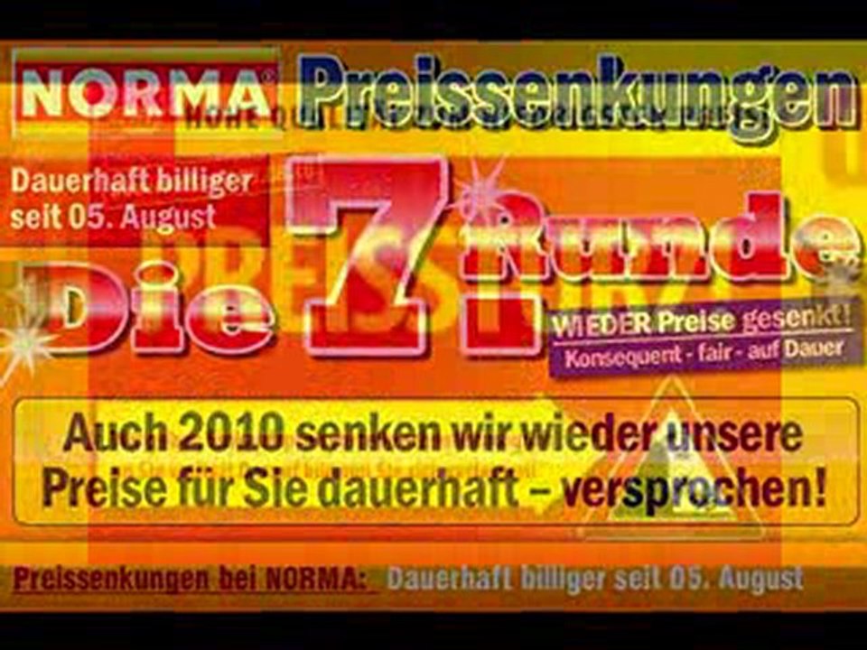Preissenkungen 2010