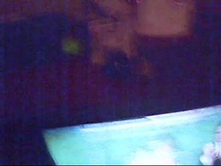 my friend trying with all his might to escape