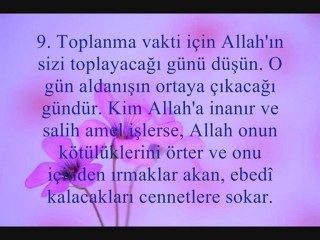 EBUBEKİR ŞATIRİ  Teğâbun SURESİ