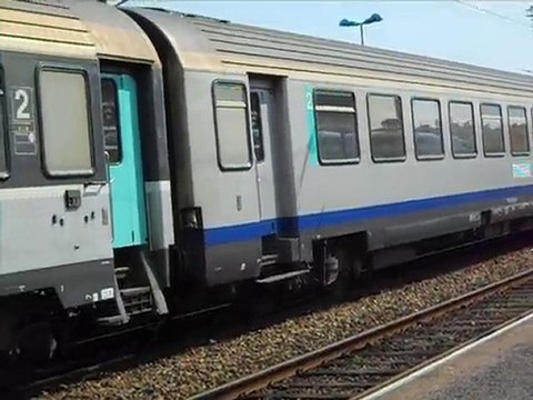 la bb 67484 avec 9 voitures intercités pour paris nord