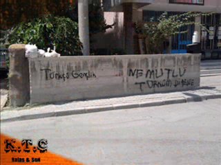 Konyalı Türkçü Cephe Duvar Yazı Faaliyeti