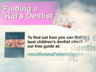 Find a Kid's Pediatric Dentist in Winnipeg Kids Dental Clin
