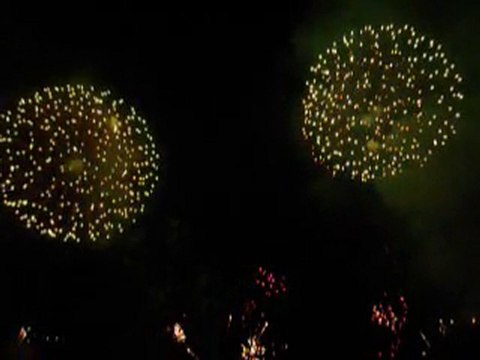 Annecy fête du lac 2010 - Fin et Bouquet Final