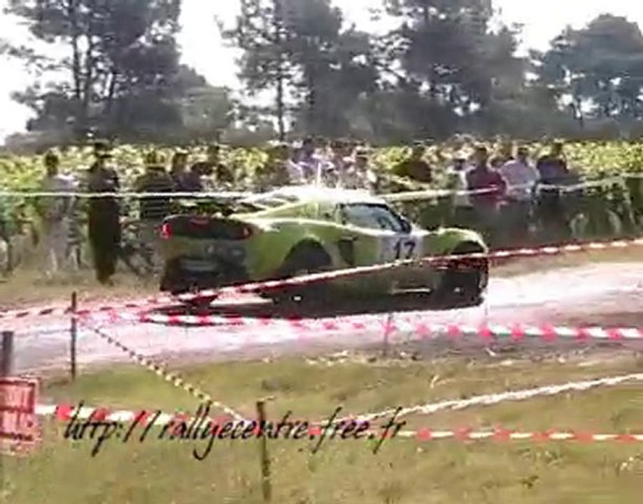 rallye de chinon 2010 en lotus exige gt9 n°17