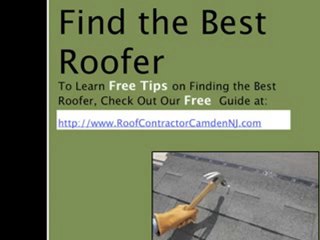 Roof Contractor Camden New Jersey NJ