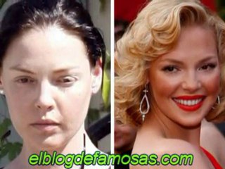 Famosas sin maquillar