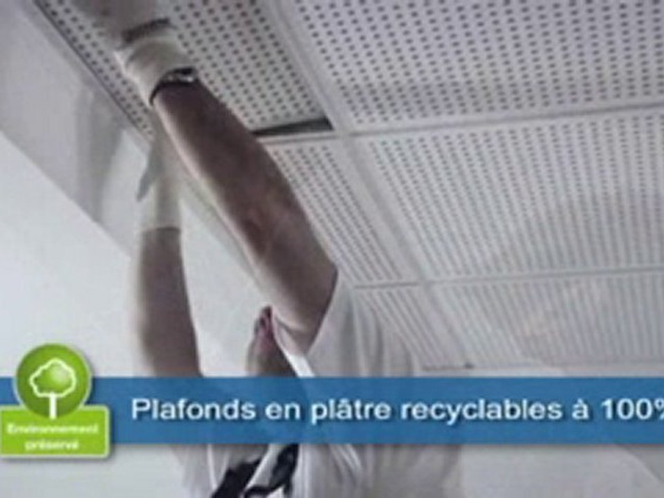 Gyptone® Activ'Air, le plafond pour la qualité de l'air