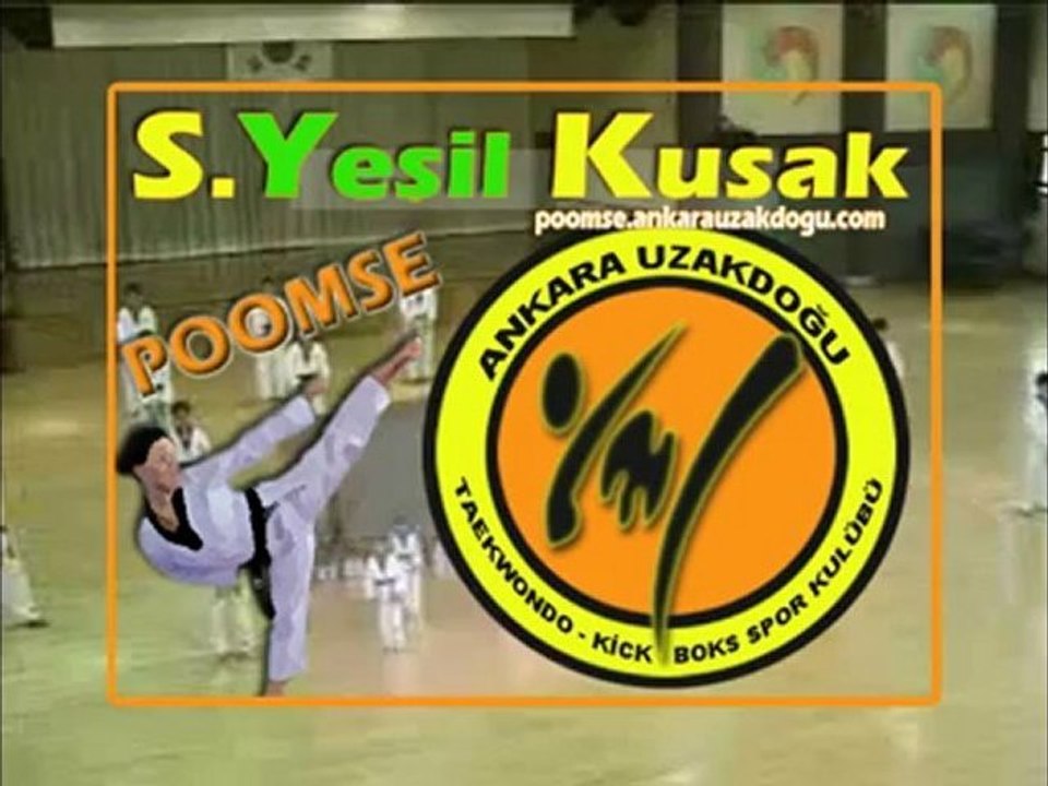 taekwondo / poomse [ İ jang ] _ sarı yesil kuşak poomse