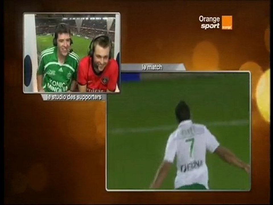 Studio de supporters PSG-St-Etienne