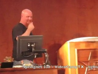 Springnet 338 - VideoCampTX - lighting - 3