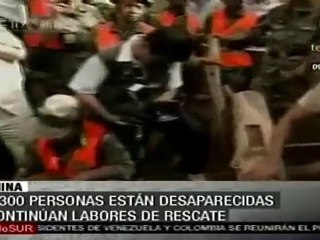 Lluvias en China dejan mil 300 personas desaparecidas