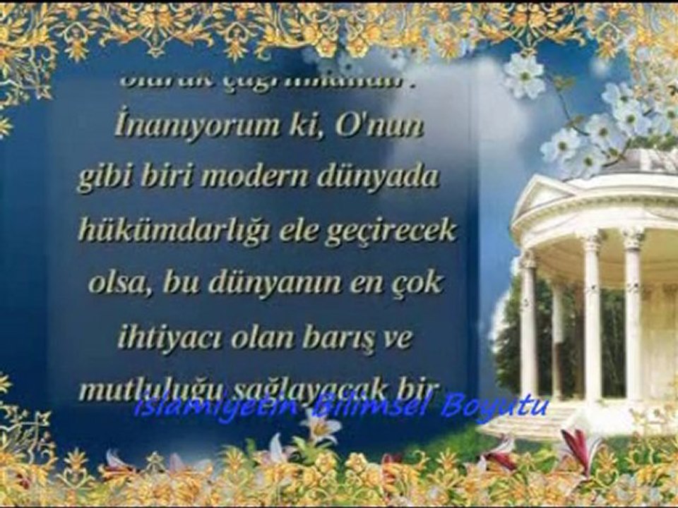 Batı Dünyasında Resulullah (SAV) Duyulan Hayranlık