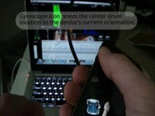 Gyro Air Drums for iPhone 4