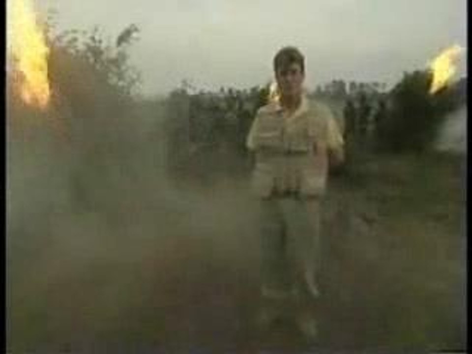 Burning Marijuana