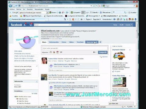 Crear Concurso en tu Página de Fans de Facebook