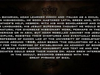 The Freemasonic Order - The Jesuit Illuminati Connections 1