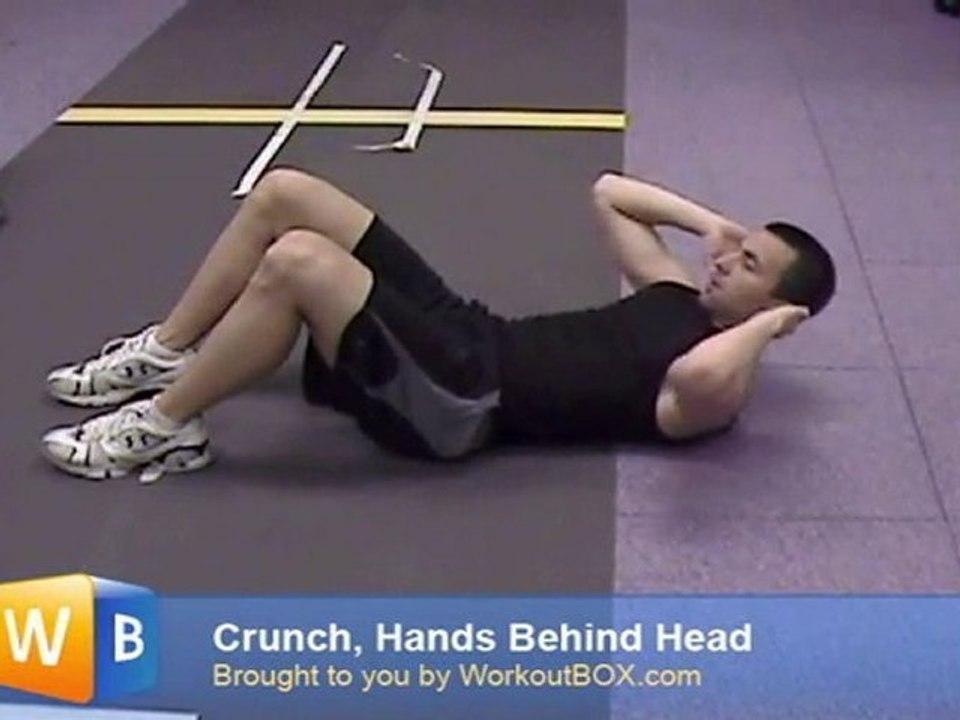 Crunches Ab Workout video Dailymotion