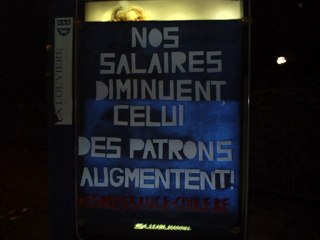 action désobeissance civile a La Louvière