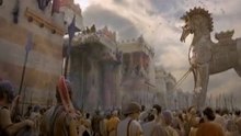 The Trojan Horse enters Troy