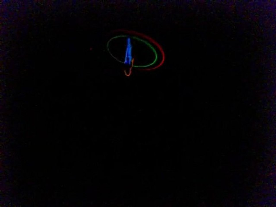 Vol test de nuit 09/08/2010 Trex 450 SEV2