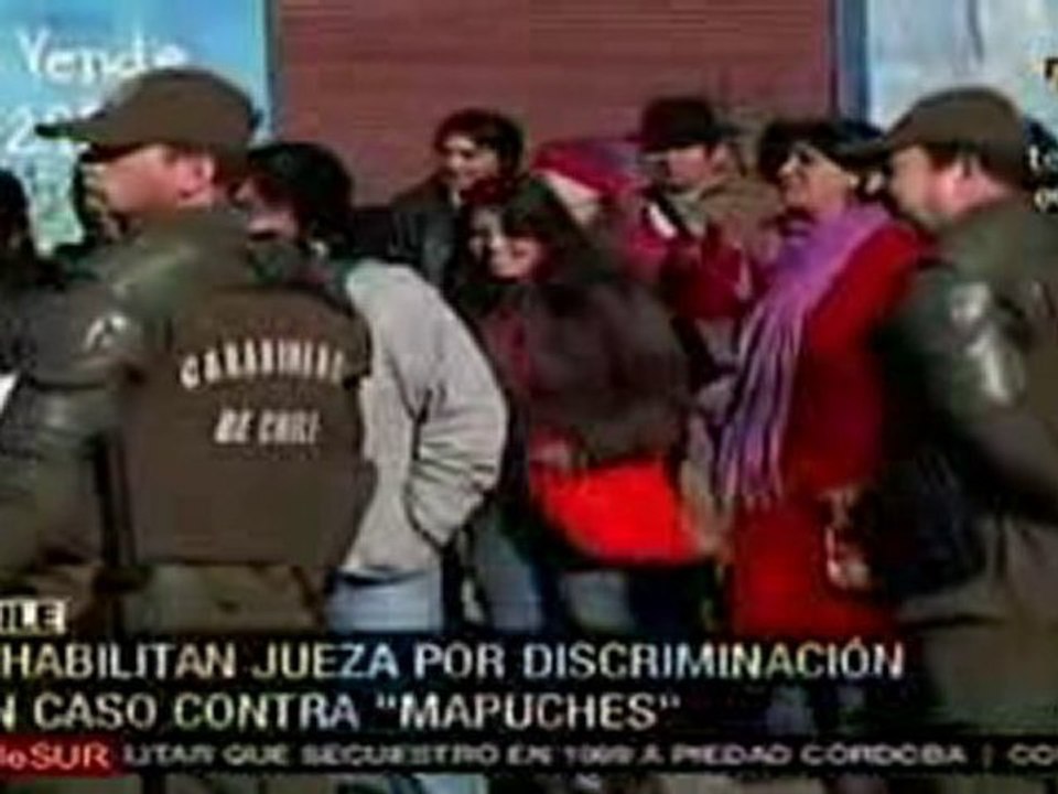 Inhabilitan a jueza por discriminación en caso de mapuches