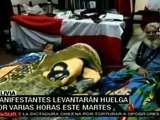 Manifestantes de Potosí levantarán huelga por unas horas e