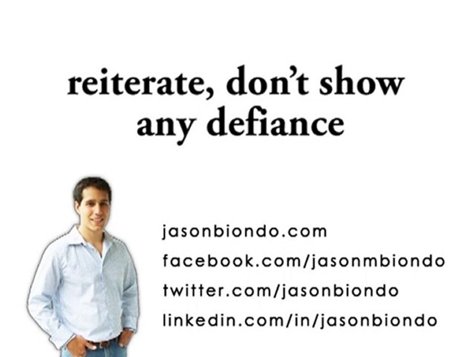 A Message to Entrepreneurs