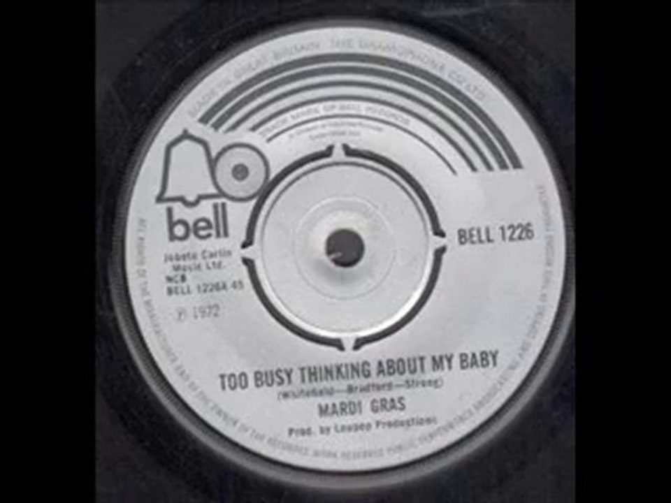 Too Busy Thinking ´Bout My Baby