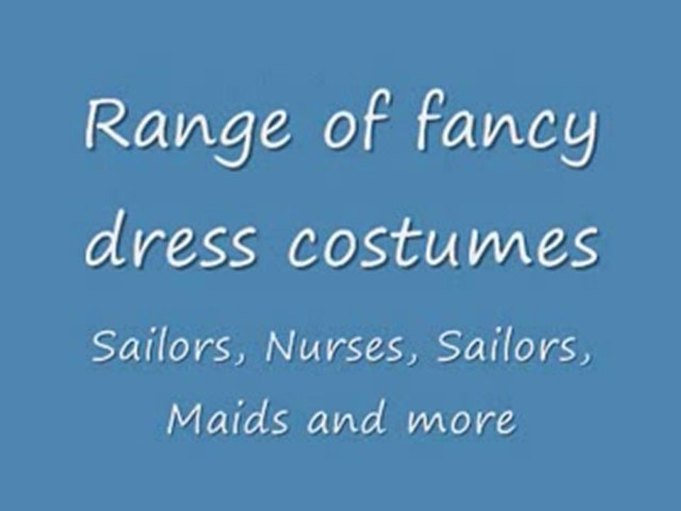Ladies fancy dress uk