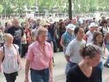 Paris plage 2010 danse country au bassin de la Villette N°1