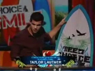 Taylor Lautner Winning Choice Smile