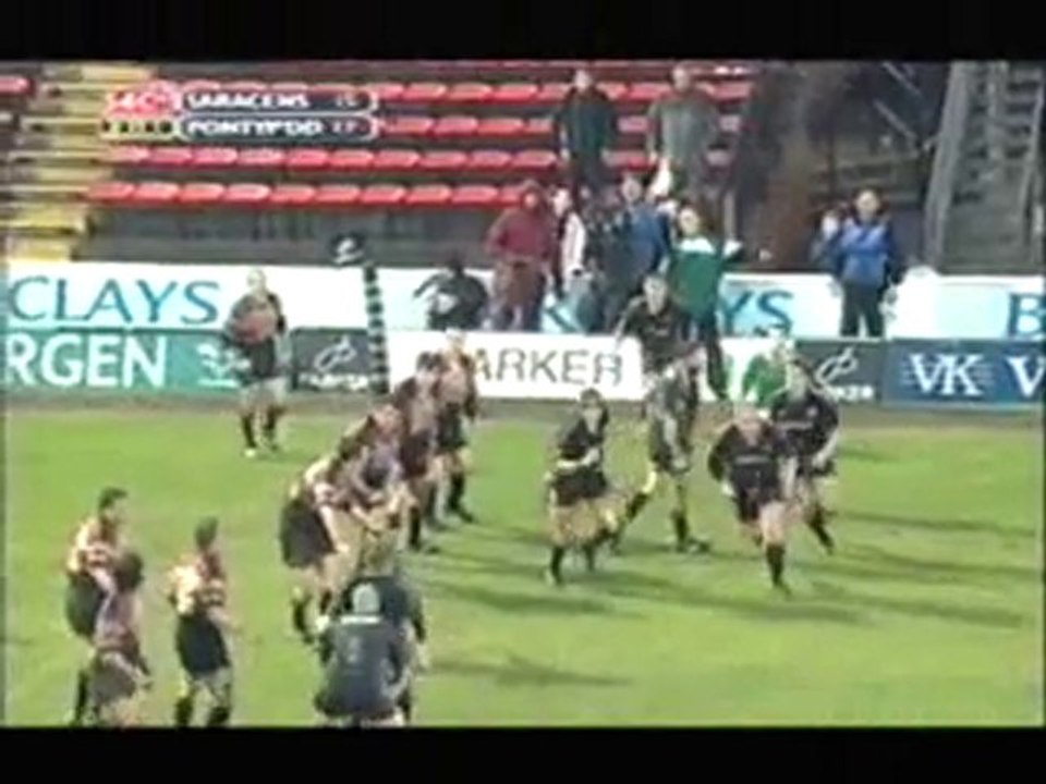 12 Saracens V Pontypridd