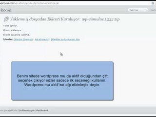 Wp-cumulus Kurlumu ve Ayarları