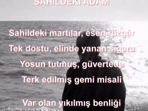 Sahildeki adam Çal kemancı şiir